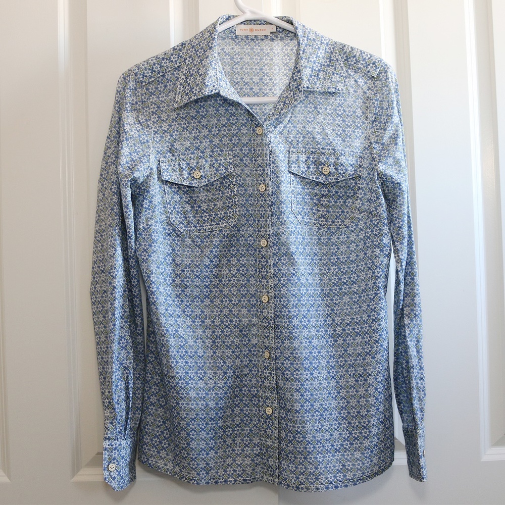 Tory Burch Long Sleeve Blouse